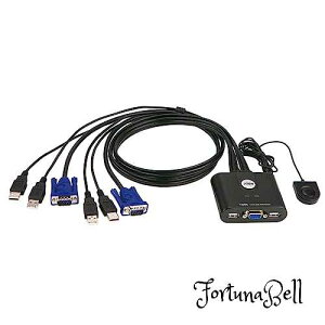 ATEN 2�|�[�g USB �P�[�u��KVM CS22U