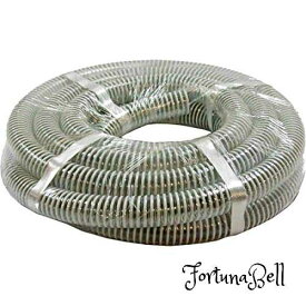 近与(KONYO) SUN UP サクションホース φ25x5m ホワイト