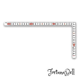 シンワ測定(Shinwa Sokutei) 曲尺平ぴた ホワイト 30cm 表裏同目 11171