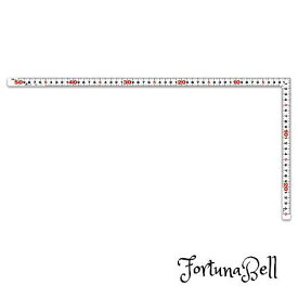 シンワ測定(Shinwa Sokutei) 曲尺平ぴた ホワイト 50cm/1尺6寸 併用目盛 11183