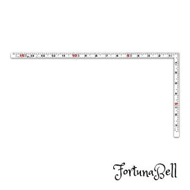 シンワ測定(Shinwa Sokutei) 曲尺平ぴた ホワイト1尺5寸 表裏同目 11175