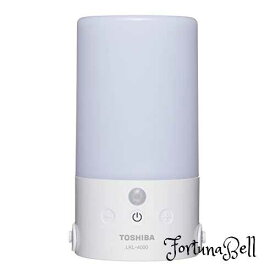 東芝(TOSHIBA) センサー付きLEDランタン 防水性能(JIS IPX4) 無段階調光&調色(白色/電球色)機能付 人感&明暗センサー搭載 LKL-4000(W)