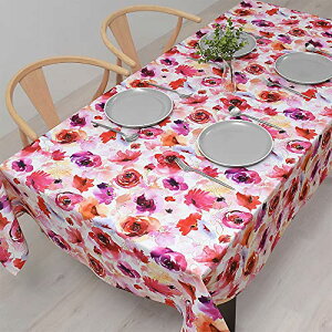 �T�C�Y�F142cm×210cm �X�^�C���f�R�[��(STYLE Decor) �e�[�u���N���X ��100% ������� �����` �k�� 142*210cm �X�^���_�[�h �ԕ� �s���N ���[�Y W4701120