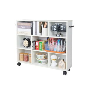 VECELO �{�I �J���[�{�b�N�X ���[���b�N �X���� ��75x���s��20x����65cm �L���X�^�[�t�� �L�b�`�����S�� ����� ���r���O���[�� �I�t�B�X �Q��