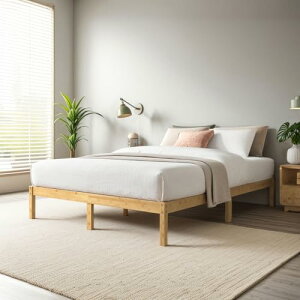 ZINUS �W�k�X Bamboo �|�� �x�b�h�t���[��