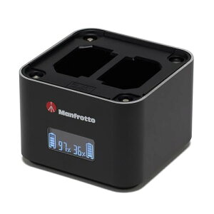 �}���t���b�g(Manfrotto) Pro CUBE3 �c�C���`���[�W���[ �\�j�[�p(��1 /��9 II /��7�V���[�Y /��6400 /��6000 /FX3 /FX30 /ZV-E1 /ZV-E1 II/ZV-1 II/ZV-1F /RX1R II /RX100M7 �Ȃ�) USB-C PD3.0 30W�}���[�d�Ή� MANPROCUBE3S