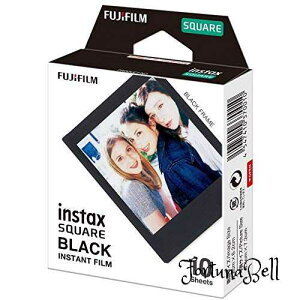xmtC(FUJIFILM) XNGAtH[}bgtB instax SQUARE ubNt[ 10 INSTAX SQUARE BLACK FRAME WW 1