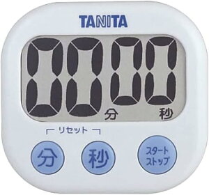 �^�j�^ tanita �L�b�`�� �׋� �w�K �^�C�}�[ ���� �剹�� 100�� �}�O�l�b�g �X�^���h�t�� �z���C�g �ł������^�C�}�[ TD-384 WH