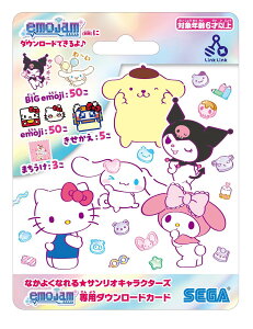 �Z�K�t�F�C�u (SEGA FAVE) �Ȃ��悭�Ȃ�� �T�����I�L�����N�^�[�Y emojam ��p�_�E�����[�h�J�[�h