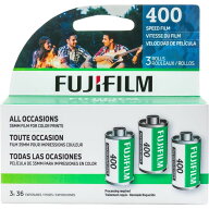 Fujifilm(フジフィルム) スペリア X-TRA 36枚撮り 35mmフィルム ISO 400 合計108枚撮り 3本入りパック