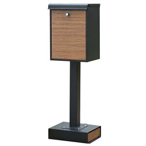 �K�[�f���}�X�^�[(Gardenmaster) �X�փ|�X�g �u���^ ���O �h�� �X�^���h�^ �X�֎� ��35.5×���s24×����99cm YTX0055-1 �u���b�N/�ؖڒ�