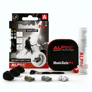 ALPINE HEARING PROTECTION  NEW MusicSafe Pro BLACK