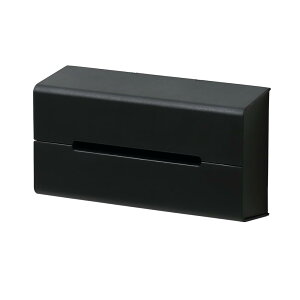 ideaco(�C�f�A�R) �ǂɎ��t���\ ���M�����[�T�C�Y �e�B�b�V�� �z���_�[ WALL2 black (�E�H�[���c�[ �u���b�N)