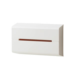 ideaco(�C�f�A�R) �ǂɎ��t���\ ���^ �e�B�b�V���z���_�[ �z���C�g WALL (�E�H�[��)