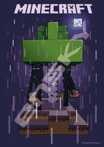 GXJC(ENSKY) MINECRAFT }CNtg Enderman 18.2×25.7cm WO\[pY 208s[X JIGSAW PUZZLE 208-083