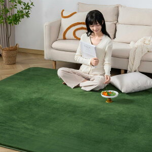 Keusnix ���O �J�[�y�b�g ������ ���O�}�b�g �Ɍ�25mm �O�~ ���� 130x185cm 1.5�� ����~�ߕt �R�ہE�h�_�j���H �I�[���V�[�Y�����K ���r���O�}�b�g �ӂ���Ǝ�G�� ���イ���� �����}�b�g ���g�[