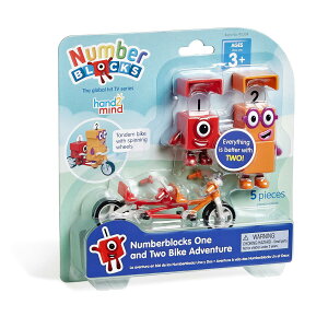 Numberblocks One and Two Bike Adventure �i���o�[�u���b�N�X �L�����N�^�[ �t�B�M���A ���]�ԕt�� 5�s�[�X����95354 ���K�i