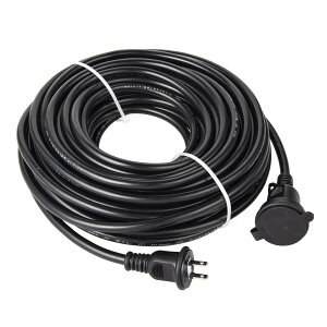 NICOH(�j�R�[) �h�J �\�t�g �����R�[�h 20m 15A 1500W�܂� �σg���b�L���O�J�o�[�t ���O�p ���O �h�� �h�J�R�[�h �����P�[�u�� NCT-20WP