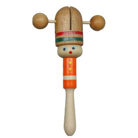日本製 昔ながらの木製 おもちゃ リンリン カチカチ