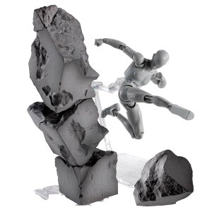 TAMASHII NATIONS EFFECT Concrete Crash for S.H.tBMA[c 165mm ABS hς݃tBMApGtFNgp[c