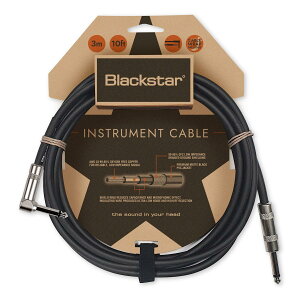 Blackstar �u���b�N�X�^�[ �y��p�V�[���h �P�[�u�� 3m STANDARD INSTRUMENT CABLE S-L�^ 10ft