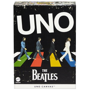 �}�e���Q�[��(Mattel Game) �E�m(UNO) �r�[�g���Y UNO CANVAS The Beatles �Q�[�� 7�΂��� �J�[�h�Q�[�� 112�� 2-10�l�p �u���b�N HYH42