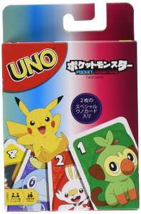 �}�e���Q�[��(Mattel Game) �E�m(UNO) �E�m �|�P�b�g�����X�^�[ �J�[�h�Q�[�� �p�[�e�B�[�Q�[�� 2~10�l�p 7�΂��� �|�P���� GNH17