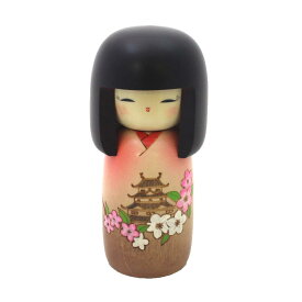 創作 こけし 城下町(内閣総理大臣賞受賞 藤川正衛作) 日本製