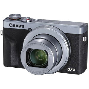 Canon �R���p�N�g�f�W�^���J���� PowerShot G7 X Mark III �V���o�[ 1.0�^�Z���T�[/F1.8�����Y/���w4.2�{�Y�[�� PSG7XMARKIIISL