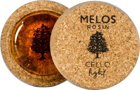 MELOS（メロス）　チェロ用松脂　ライト　レギュラーサイズ（30g)