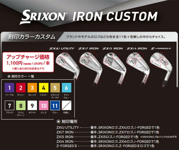 楽天市場】スリクソン NEW ZXi ZXi7 / ZXi5 アイアン [ライフル 