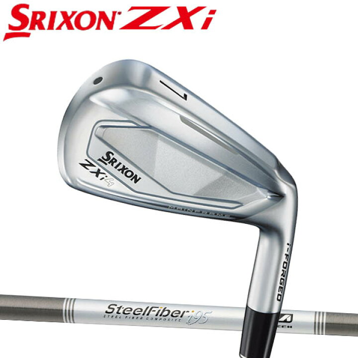楽天市場】スリクソン NEW ZXi ZXi4アイアン [スチールファイバーi 