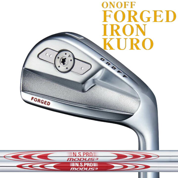 楽天市場】オノフ 2026年 NEW KURO 黒フォージドアイアン 5本セット(#6 
