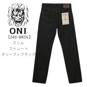 �S�f�j�� ONI DENIM 2025 �t �V��y246-BKOL�z �����Y�f�j�� �u�����h�W�[���Y �j�[�g�X�g���[�g�W�[���Y �X�����X�g���[�g12.5oz �Z���r�b�W�f�j�� �u���b�Nx�I���[�u ���{�� �f�j�� �����Y�f�j��