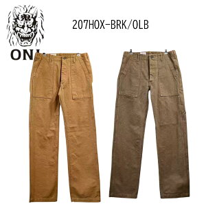 �S�f�j�� ONI DENIM�yONI-207HOX-BRK/OLB�z 13oz.�����w�r�[�I�b�N�X �x�C�J�[�p���c �I���[�u�u���E�� �����E�H�b�V�� ���{�� �y���������z