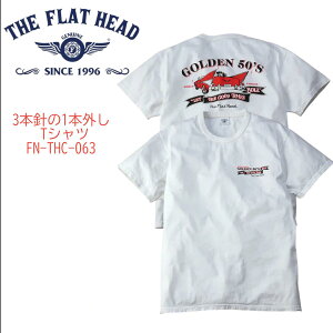 THE FLAT HEAD �t���b�h�w�b�h 3�{�j��1�{�O�� T�V���c �yFN-THC-063�z���� �ەҋ@����T�V���c �����Y �l�b�N����T�V���c �������T�V���c ���{�� ���Y �R�b�g��100%�y���������z�A�p���� �z���C�gT�V