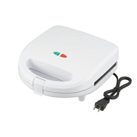 ホットサンドメーカー（食パン8枚・10枚切用/520W/ホワイト） (※お取り寄せ品)　4971275814776