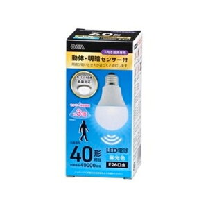 LEDdi40`/́EÃZT[t/p/F/580 lm/E26/4.4Wj (񂹕i)@4971275655829