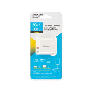 �I�[���d�@ PD�`���[�W���[�i20W PD USB-C/18W QC USB-A/GaN�̗p/���[���v���O/�z���C�g�j�������񂹕i�@4971275361577