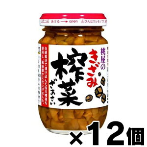 桃屋 きざみザーサイ 100g×12個 4902880051584*12