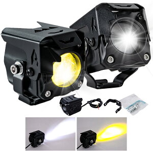 PIENSE tHOv oCN LED ėp 12/24V 20W h IP67 nC[ؑ  2 wbhCg LEDCg ⏕ Ɠ  nhXCb` I[goC t L[ Ju NXJu X[