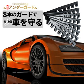 PIENSE 【バンパー プロテクター ブラック カーボン調】 アンダー ガード 汎用 車 車用 スポイラー フロント リア バンパー プロテクター アンダー ガード 傷 保護 新車 補修 プロテクション キズ 防止 ドレスアップ カスタム カー用品