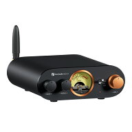 【スーパーSALE限定！15%オフ】Fosi Audio MC101 Bluetooth ステレオアンプ vuメーター 搭載 HiFiアンプ …