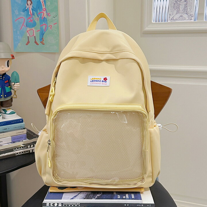楽天市場】日系キャンパス風かわいいランドセル大容量中学校大学生 