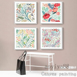 絵画 インテリア モダン 壁絵 パネル入り 壁掛け 北欧風 小癒し 水彩 花 おしゃれ カンバス ホテル 寝室装飾