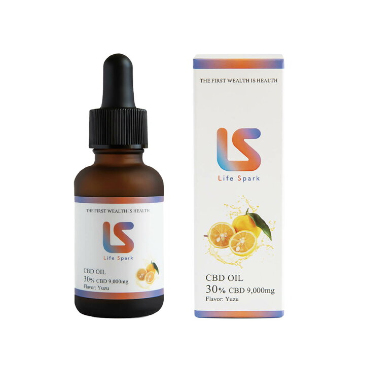 楽天市場】CBDオイル 高濃度 30% 9000mg 30ml 27g 日本製 LifeSpark 