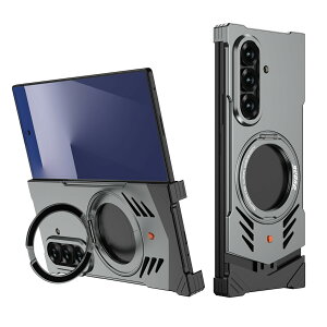 Galaxy Z Fold7 �P�[�X 360°��]�X�^���h Magsafe�Ή� Samsung �M�����N�V�[ Z fold7 �J�o�[ �X�}�z�P�[�X ���^���� ���^ �X�^���h�@�\ ���ϏՌ��� �w��h�~ �C�菝�h�~ ��G��ǂ� ����h�~ �S�ʕی� ��