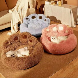 ふわふわペットベッド 暖かいペットクッション 犬 猫 おしゃれ クッション 高品質 かわいい ぽかぽか 柔らかい手触り ズレ防止 高品質 洗濯可能 オールシーズン