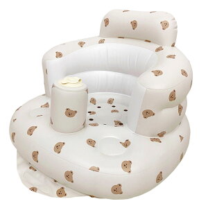 バスチェア 赤ちゃん ベビーチェア 空気 ベビーバスチェア お風呂 空気入れ お風呂椅子 ローチェア お風呂ソファー お風呂用品 バス用品 ベビーソファー ビニール 浮き輪 エアー 赤ちゃんバ