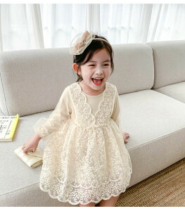 ワンピース ベビードレス 結婚式 セレモニードレス フォーマル 子供服 子供 ドレス ベビードレス プリンセス 長袖 チュールスカート 卒園式 お誕生日会 七五三 子ども服 チュールドレス パ